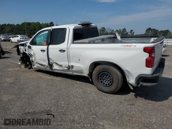 2022 Chevrolet Silverado 1500 Work Truck with VIN 1GCRDAEK9NZ545340, listed as a Copart auction lot 73321144 with Not Provided miles and Salvage Title. Bid and sale history available at DreamBid. Image 2.