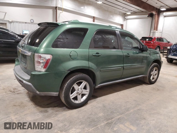2005 Chevrolet Equinox LT with VIN 2CNDL63F956177488, listed as a Copart auction lot 52532795 with 91,728 mi miles and Clean Title. Bid and sale history available at carsss.com. Image 3.