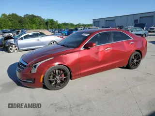 2015 Cadillac ATS Luxury RWD z VIN 1G6AB5R32F0116336, wystawiony jako Copart lot #52670625 z przebiegiem 162 960 mil mil oraz Szkoda całkowita • Salvage title. Historia ofert i sprzedaży dostępna na DreamBid. Obrazek 1.