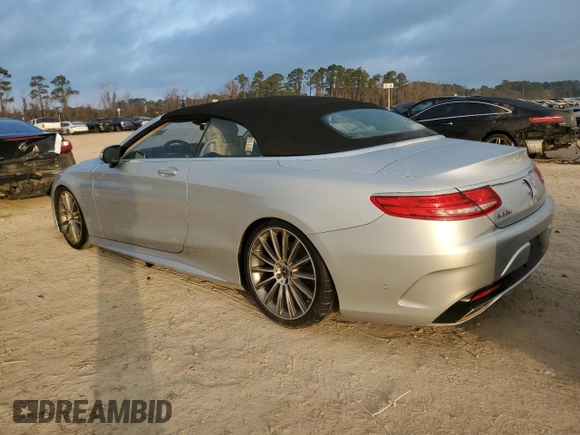 2017 Mercedes-Benz S 550 with VIN WDDXK8CB2HA029533, listed as a Copart auction lot 43313915 with Not Provided miles and Non Repairable. Bid and sale history available at DreamBid. Image 2.