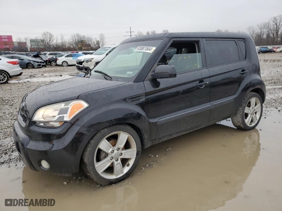2011 Kia Soul + with VIN KNDJT2A26B7315077, listed as a Copart auction lot 49130885 with 220,924 mi miles and Salvage Title. Bid and sale history available at carsss.com. Image 1.