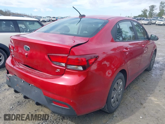 2020 Kia Rio LX with VIN 3KPA24AD4LE295817, listed as a IAAI auction lot 41759598 with 79,509 mi miles and . Bid and sale history available at DreamBid. Image 4.