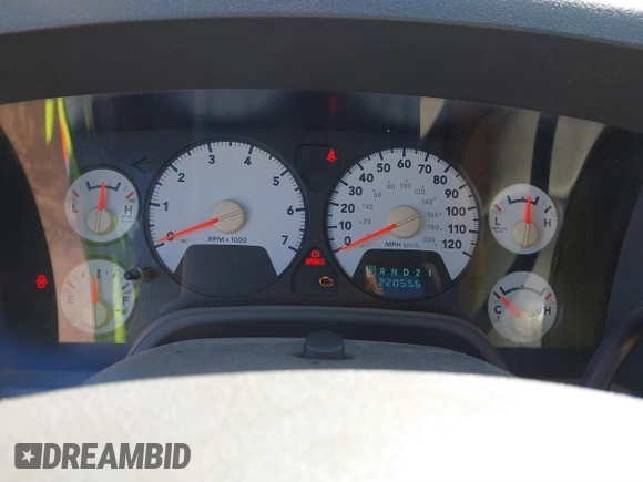 2006 Dodge 1500 SLT with VIN 1D7HU16N76J167111, listed as a IAAI auction lot 41634501 with 220,556 mi miles and . Bid and sale history available at DreamBid. Image 7.