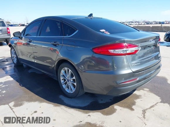 2020 Ford Fusion SE with VIN 3FA6P0HD3LR136288, listed as a IAAI auction lot 41699942 with 99,409 mi miles. Bid and sale history available at carsss.com. Image 3.