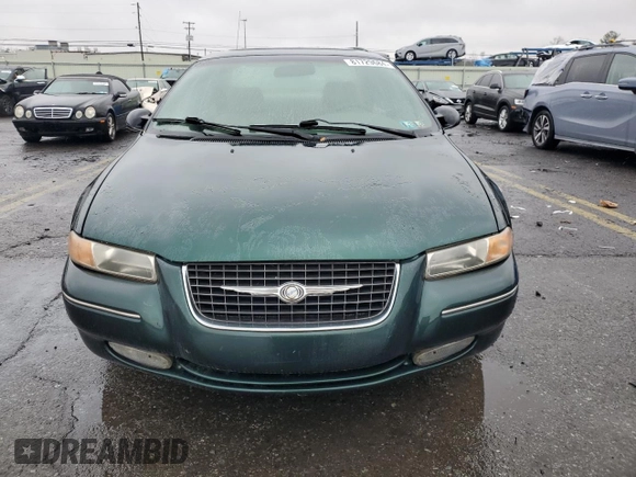 1999 Chrysler Cirrus LXi z VIN 1C3EJ56H2XN637180, wystawiony jako Copart lot #81729684 z przebiegiem 80 115 mil mil oraz Czysty tytuł • Clean title. Historia ofert i sprzedaży dostępna na DreamBid. Obrazek 5.