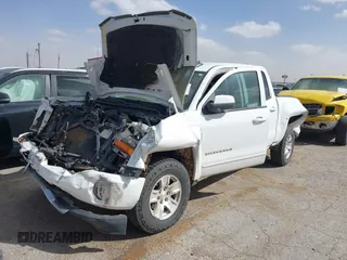2018 Chevrolet Silverado 1500 LT with VIN 3GCUKREC9JG316576, listed as a IAAI auction lot 41830992 with 153,467 mi miles. Bid and sale history available at carsss.com. Image 2.