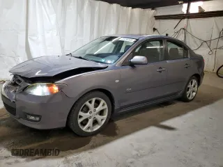 2007 Mazda 3 s Touring with VIN JM1BK323171624020, listed as a Copart auction lot 49458305 with 73,696 mi miles and Salvage Title. Bid and sale history available at carsss.com. Image 1.