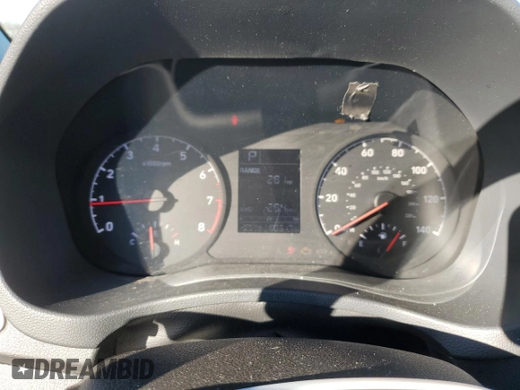 2020 Hyundai Accent SE with VIN 3KPC24A63LE121523, listed as a Copart auction lot 37807554 with 80,317 mi miles. Bid and sale history available at carsss.com. Image 9.