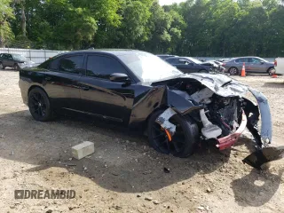 2019 Dodge Charger R/T z VIN 2C3CDXCT0KH519391, wystawiony jako Copart lot #55957615 z przebiegiem 84 269 mil mil oraz Szkoda całkowita • Salvage title. Historia ofert i sprzedaży dostępna na DreamBid. Obrazek 4.
