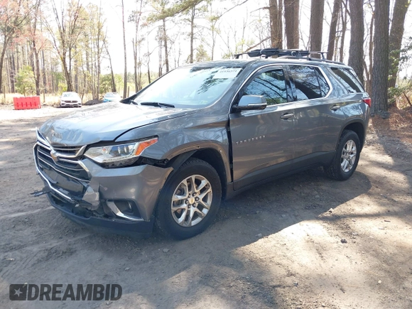 2019 Chevrolet Traverse LT Cloth with VIN 1GNEVGKW5KJ200197, listed as a IAAI auction lot 41936571 with 37,620 mi miles. Bid and sale history available at carsss.com. Image 18.