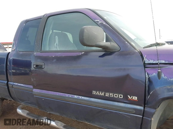 1999 Dodge 2500 with VIN 3B7KF23Z7XG177230, listed as a IAAI auction lot 41792664 with 441,626 mi miles and . Bid and sale history available at DreamBid. Image 12.
