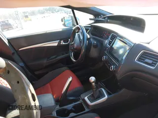 2014 Honda Civic Si with VIN 2HGFB6E55EH700855, listed as a IAAI auction lot 41974580 with 125,270 mi miles and . Bid and sale history available at DreamBid. Image 5.