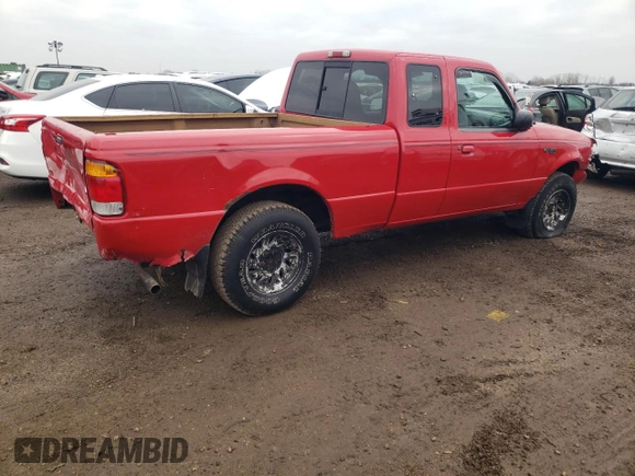 1999 Ford Ranger XLT with VIN 1FTYR14X4XPA57227, listed as a Copart auction lot 80829684 with 166,834 mi miles and Salvage Title. Bid and sale history available at DreamBid. Image 3.