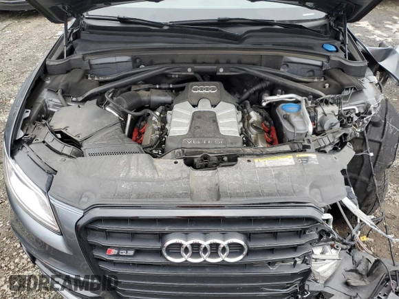 2016 Audi SQ5 Premium Plus with VIN WA1CCAFP0GA058655, listed as a Copart auction lot 83008654 with 67,587 mi miles and Salvage Title. Bid and sale history available at carsss.com. Image 12.