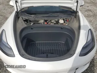 2023 Tesla Model 3 with VIN 5YJ3E1EA9PF450392, listed as a Copart auction lot 48534385 with 36,829 mi miles and Salvage Title. Bid and sale history available at DreamBid. Image 13.