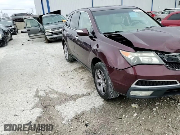 2013 Acura MDX Tech Pkg with VIN 2HNYD2H36DH505103, listed as a Copart auction lot 45061815 with 180,584 mi miles and Non Repairable. Bid and sale history available at carsss.com. Image 14.