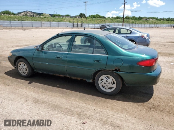 2000 Ford Escort with VIN 3FAFP13P6YR167405, listed as a Copart auction lot 60447535 with 128,413 mi miles and Clean title. Bid and sale history available at DreamBid. Image 2.