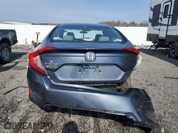 2020 Honda Civic LX with VIN 2HGFC2F6XLH526078, listed as a Copart auction lot 47649975 with 76,364 mi miles and Salvage Title. Bid and sale history available at DreamBid. Image 6.