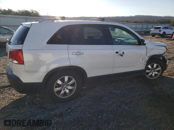 2012 Kia Sorento LX with VIN 5XYKT3A66CG272233, listed as a Copart auction lot 49393445 with 253,328 mi miles and Salvage Title. Bid and sale history available at DreamBid. Image 3.