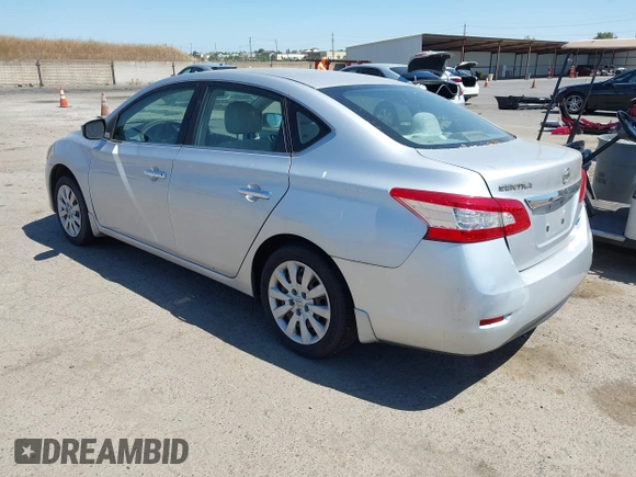 2013 Nissan Sentra SR with VIN 3N1AB7AP5DL671193, listed as a IAAI auction lot 42214306 with 150,088 mi miles and . Bid and sale history available at DreamBid. Image 3.