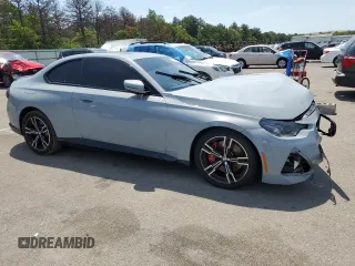 2024 BMW 2 Series 230i xDrive with VIN 3MW33CM0XR8E12183, listed as a Copart auction lot 59224654 with Not provided miles and Salvage title. Bid and sale history available at DreamBid. Image 4.