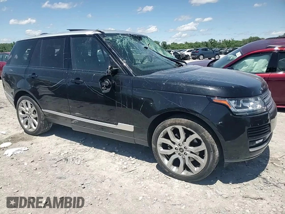2014 Land Rover Range Rover HSE with VIN SALGS2VF9EA125378, listed as a Copart auction lot 57880525 with 73,330 mi miles and Salvage title. Bid and sale history available at DreamBid. Image 14.