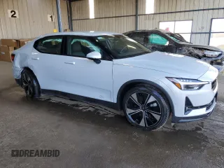 2023 Polestar 2 with VIN YSMEG3KA8PL159368, listed as a Copart auction lot 75434814 with 17,214 mi miles and Non Repairable. Bid and sale history available at carsss.com. Image 4.