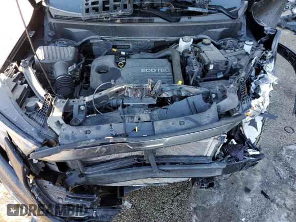 2022 GMC Terrain AT4 with VIN 3GKALYEVXNL298747, listed as a Copart auction lot 89106525 with 32,852 mi miles and Salvage Title. Bid and sale history available at DreamBid. Image 12.