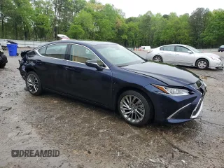 2024 Lexus ES 300h Luxury with VIN 58AEA1C16RU054104, listed as a Copart auction lot 43981705 with 9,196 mi miles and Salvage title. Bid and sale history available at DreamBid. Image 4.