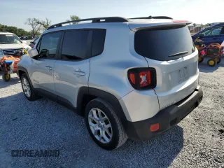 2017 Jeep Renegade Latitude z VIN ZACCJABB6HPG20999, wystawiony jako Copart lot #60428515 z przebiegiem 58 629 mil mil oraz Szkoda całkowita • Salvage title. Historia ofert i sprzedaży dostępna na DreamBid. Obrazek 2.