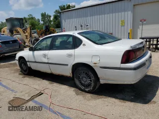 2000 Chevrolet Impala with VIN 2G1WF55EXY9111918, listed as a Copart auction lot 62153055 with 163,841 mi miles and Salvage title. Bid and sale history available at DreamBid. Image 2.