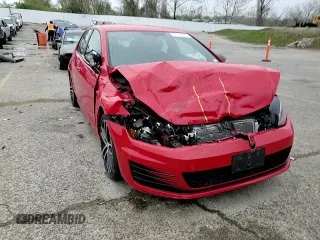 2017 Volkswagen Golf GTI S with VIN 3VW547AU0HM030805, listed as a Copart auction lot 51708815 with 74,399 mi miles and Salvage Title. Bid and sale history available at carsss.com. Image 10.