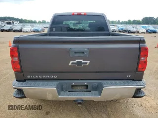 2014 Chevrolet Silverado 1500 LT with VIN 3GCUKREC6EG240496, listed as a Copart auction lot 54252085 with 185,003 mi miles and Salvage Title. Bid and sale history available at DreamBid. Image 6.