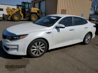 2016 Kia Optima LX with VIN 5XXGT4L37GG045352, listed as a Copart auction lot 49184475 with 156,023 mi miles and Clean Title. Bid and sale history available at DreamBid. Image 1.