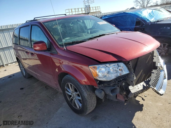 2015 Dodge Grand Caravan SXT with VIN 2C4RDGCG7FR640024, listed as a Copart auction lot 85129894 with 184,963 mi miles and Salvage Title. Bid and sale history available at carsss.com. Image 4.