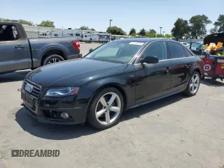 2012 Audi A4 Premium Plus with VIN WAUEFAFL2CN000808, listed as a Copart auction lot 62110765 with 105,233 mi miles and Clean title. Bid and sale history available at DreamBid. Image 1.