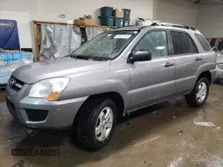 2009 Kia Sportage LX with VIN KNDJE723797633945, listed as a Copart auction lot 45673715 with 173,129 mi miles and Salvage Title. Bid and sale history available at carsss.com. Image 1.