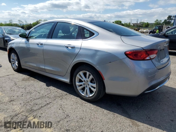 2015 Chrysler 200 Limited with VIN 1C3CCCAB9FN536662, listed as a Copart auction lot 57242915 with 72,193 mi miles and Salvage title. Bid and sale history available at DreamBid. Image 2.