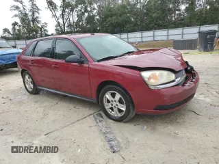 2005 Chevrolet Malibu Maxx LS with VIN 1G1ZT64895F324031, listed as a Copart auction lot 84500914 with 129,987 mi miles and Salvage Title. Bid and sale history available at carsss.com. Image 4.