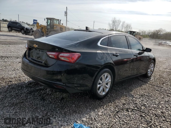 2020 Chevrolet Malibu LT with VIN 1G1ZD5ST2LF125897, listed as a Copart auction lot 44698393 with Not Provided miles and Salvage Title. Bid and sale history available at DreamBid. Image 3.
