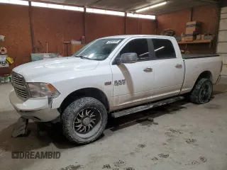 2018 Ram 1500 Big Horn with VIN 1C6RR7TT2JS154248, listed as a Copart auction lot 43036105 with 101,762 mi miles and Salvage title. Bid and sale history available at DreamBid. Image 1.