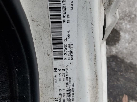 2009 Chrysler Sebring LX with VIN 1C3LC45B49N515285, listed as a Copart auction lot 83745194 with 133,388 mi miles and Salvage Title. Bid and sale history available at carsss.com. Image 14.