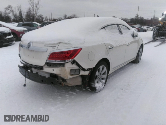 2011 Buick LaCrosse CXL with VIN 1G4GC5GD7BF216385, listed as a IAAI auction lot 41486582 with 22,720 mi miles and . Bid and sale history available at DreamBid. Image 4.