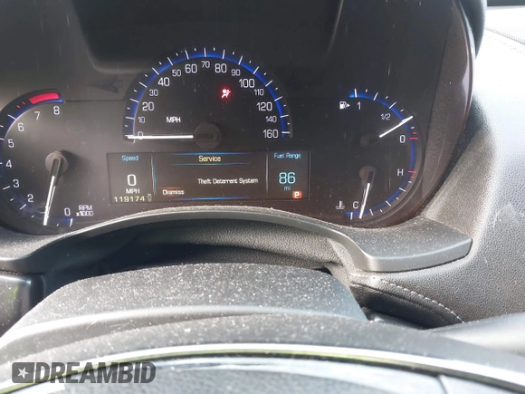 2013 Cadillac ATS with VIN 1G6AA5RX4D0174127, listed as a IAAI auction lot 42619918 with 119,174 mi miles and . Bid and sale history available at DreamBid. Image 7.