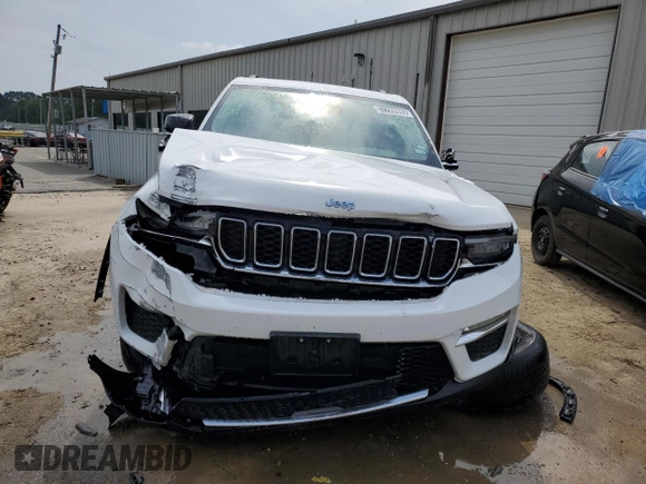 2024 Jeep Grand Cherokee with VIN 1C4RJYB69RC720784, listed as a Copart auction lot 57289985 with Not provided miles and Clean title. Bid and sale history available at DreamBid. Image 5.
