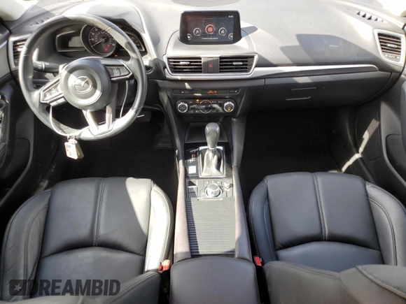 2017 Mazda 3 Touring with VIN 3MZBN1L77HM117864, listed as a Copart auction lot 51895385 with 63,076 mi miles and Salvage Title. Bid and sale history available at carsss.com. Image 8.