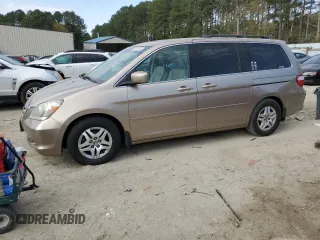 2007 Honda Odyssey EX-L with VIN 5FNRL38607B127304, listed as a Copart auction lot 53367025 with 160,366 mi miles and Clean Title. Bid and sale history available at carsss.com. Image 1.