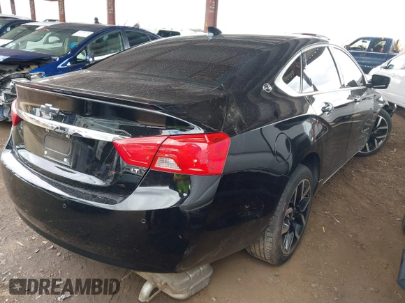2018 Chevrolet Impala LT with VIN 2G1105S33J9100439, listed as a IAAI auction lot 41783301 with 85,017 mi miles and . Bid and sale history available at DreamBid. Image 4.