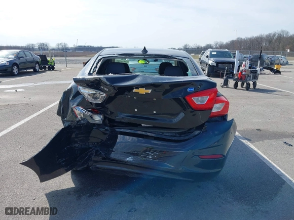2017 Chevrolet Cruze LT with VIN 1G1BH5SE6H7255447, listed as a IAAI auction lot 41815702 with 131,235 mi miles. Bid and sale history available at carsss.com. Image 16.