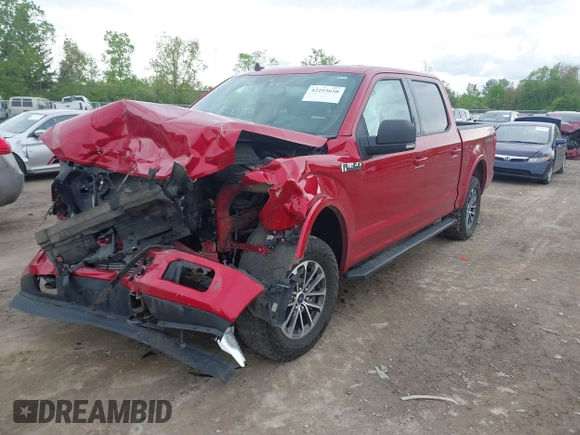 2020 Ford F-150 XL with VIN 1FTEW1EPXLFB52739, listed as a IAAI auction lot 42255638 with 104,123 mi miles and . Bid and sale history available at DreamBid. Image 18.